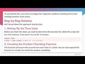 How to Use Python if Functions for Stock Monitoring and Email Notification