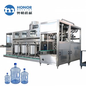[Hot Item] 5 Gallon Water Bottle Washing Filling and Cap Sealing Machine