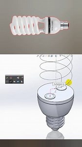 124K views · 2K reactions | SolidWorks spiral bulb modeling ... #solidworks_modeling #solidworkstutorial #solidworksdesign #solidworks #reelsfb | Kyaw Win | Facebook