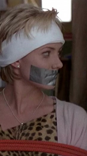 Cameron Diaz Tape Gagged - Bound and Kidnapped Scenes