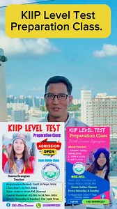 5th Batch KIIP Level Test Preparation Class. KIIP Level Test तयारी कक्षा सम्बन्धी सुचना । । Oli’s Edu. Center द्रारा November 30 को KIIP Level Test परिक्षालाई मध्येनजर गर्दै TOPIK 6, KIIP 5 level पूरा गरी Ulsan College मा कोरियन, अङ्ग्रेजी र नेपाली भाषा अनुवादक Susma Syangtan द्रारा 5th Batch को KIIP Level Test तयारी कक्षा सुरू हुने भएको सबैमा जानकारी गर्दछौं ।Online >> KIIP LEVEL TEST || PREPARATION || CLASS. Course Start From : 5 Oct. On Saturday Course Time : 9:00 PM to 10:30 PMCourse Duratio