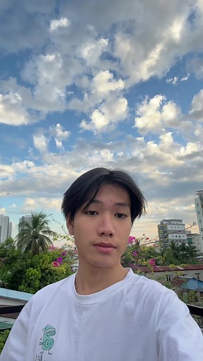 Enjoying a Scenic Sky View from a Rooftop