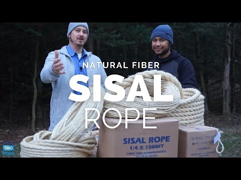 What is Sisal Rope? | Craft Rope | Rope DIY