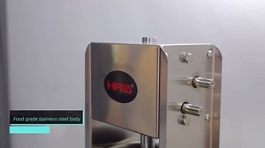 Sausage Stuffer Machine 11 Lb/5 L, 304 Stainless Steel Sausage Maker Vertical Manual with 4 Stainless Steel Stuffing Tubes