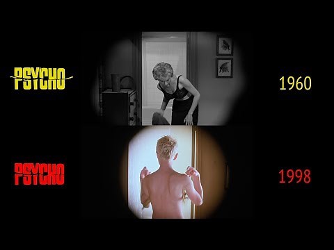 Psycho (1960/1998): Side-by-Side Comparison