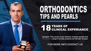 Orthodontic Tips and Pearls: 18 Years of Clinical Experience Synopsis: This course covers selection of pearls and tips that Dr Almuzian using in his daily practice over the last 18 years. This session is intended to provide an understanding of the most common tips used during: • Marketing and communication, • Assessment and diagnosis phase, • Alignment phase, • Levelling and space closure phase, • Clinical biomechanics, • Miniscrews in orthodontics, • Interceptive and functional orthodontics, an