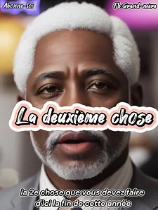 35K views · 2.7K reactions | Trois (3) choses que tu dois absolument faire avant la fin de cette année pour réussir ️✊ #2024 | Grand-mère | Facebook