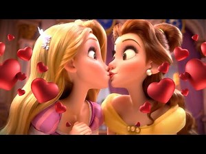 The Disney Princesses Go Wild! Can’t Stop Kissing! 😘 (Parody)