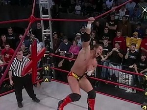 Today in #IMPACTHistory: Petey Williams defeated Matt Bentley and Chris Sabin in an Ultimate X match. (iMPACT! November 3, 2005) | TNA Wrestling