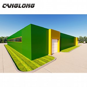 [Hot Item] Prefab Galvanized Space Frame Steel Building Material Warehouse