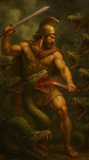 Hercules vs Hydra: Epic Greek Myth in 60 Seconds