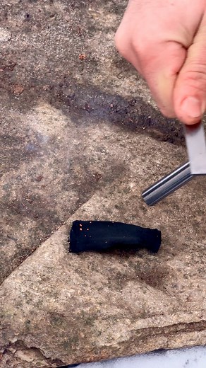 How to Make CHAR CLOTH. Easy and effective fire starter.How to make a fire starter using only a piece of cotton cloth and a metal container. Ignites with just a spark.#asmr #outdoors #bushcraft | Mediterrain Outdoors