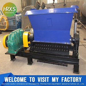 [Hot Item] Dead Animal Solid Waste Scrap Metal Plastic Rubber Tire Recycling Shredder