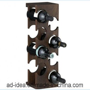 [Hot Item] Special Style Wooden Wine Bottle Display Holder Rack Wall Mount Display Storage Shelf Countertop Wine Rack