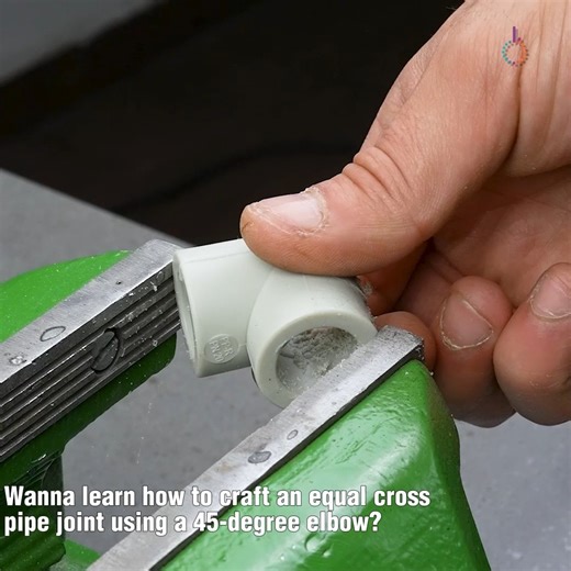 1.4K views | Crafting an equal cross PVC pipe joint! | Tina's testing | Facebook