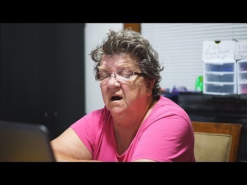 ANGRY GRANDMA REACTS TO PORN PRANK!