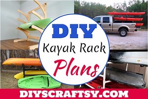 18 DIY Kayak Rack Plans That You Can Build Easily