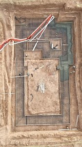 One of our favorite basement views…the drone timelapse. Ryan took this incredible footage of the basement footing pour as we begin to build vertical at #projectneverleaving. | AFT Construction