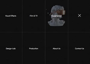 Grid hover menu - Awwwards