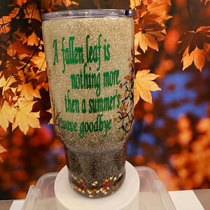 Autumn Tumbler, Fall 32oz Tumbler, Holiday Gift, Seasonal Gift Idea, Vintage Look, Stainless Steel Tumbler, Festive - Etsy