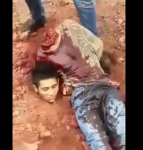 CARTEL MEXICO execution video- Cut off the man's head slowly with a knife - XGore - Extreme Gore Videos