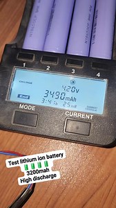 Test lithium - ion battery 🔋🔋🔋🔋🔋 | DIY EGY MAKER