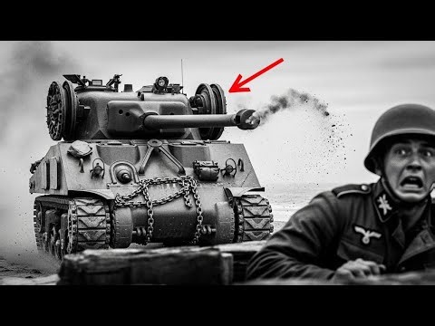 What German Troops Said When They Faced the Sherman Crab Mine Clearing Tanks