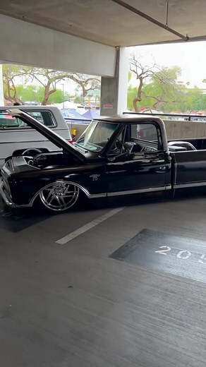 Dropped - Yeah @dbomb_53 with this bad ass C10 build, what a package, so cool! #chevrolet #gmc #c10 #airsuspension #bagged #hotrod #carporn #streettruck #lowfastfamous 📹 Source @c10talk | Low Fast Famous