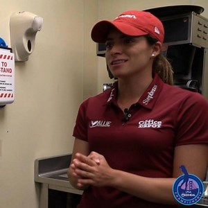 14K views · 33 shares | ‪“I just want to say thank you for all of the hard work you put in behind the scenes.”‬ Gaby Lopez‪ visited the Lake Merced Golf Club kitchens today to speak with the workers and thank them for their contribution to the LPGA MEDIHEAL Championship! | LPGA | Facebook
