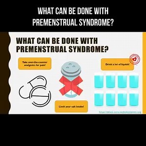 What can be done about premenstrual syndrome? Consult your doctor for the correct diagnosis. Eliminate the symptoms depending on the manifestations. Taking over-the-counter analgesics for pain. Limit salt intake, Increase fluid intake. Whether there is a manifestation of menstruation is greatly weakened, the doctor may prescribe treatment. #Premenstrualsyndrome #menstrualcycle #Recommendationspremenstrualsyndrome #homeremediesforpremenstrualsyndrome | About health and science in simple words