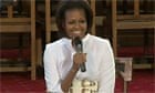 Michelle Obama addresses London schoolgirls - video