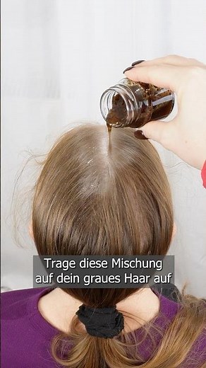 Auf graue Haare auftragen – Kein teurer Friseur mehr nötig!