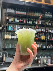 Sip, savor and soak up the Matcha Vibes at Bar AW located in Heights Public Market. Choose from a wide array of spirits, handcrafted cocktails and over 20 craft beers on tap! | Armature Works