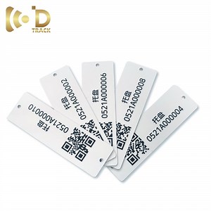 [Hot Item] 860MHz 900MHz OEM Inventory Stock Asset Warehouse Management Tag with Qr Barcode
