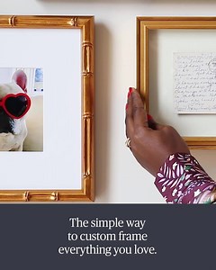 Never leave the house: Beautiful custom framing for your art and photos, delivered right to your door. | Framebridge
