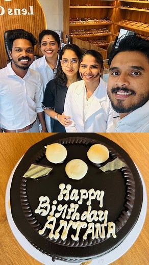 Many More Happy Returns Of The Day Dear Anjana @__anja_ana__ 💕💕🎂🎂. #happybirthday #birthday #cake | Geo George Lens Optics