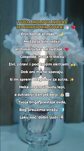 VEČERNJI BLAGOSLOV ZA TVOJU PORODICU 🌙✨