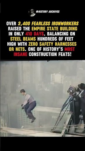Fearless Workers Built Empire State in 410 Days – ZERO Safety Gear!