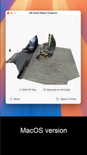 From Real World to 3D: AR Code Object Capture MacOS app for Augmented Reality Sharing | ar-code.com