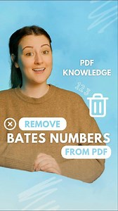 #PDFknowledge - How to remove Bates Numbers? Sometimes, we may need to eliminate Bates Numbers to maintain the original appearance of the document.📜How can we achieve this? 🤔 Learn more about PDF-related knowledge: https://bit.ly/42ttjzP #BatesNumbers #DocumentEditing #Wondershare #PDFelement | Wondershare PDFelement
