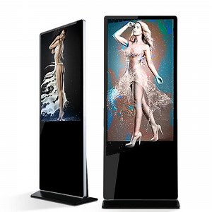 [Hot Item] 55 Inch Billboard LCD Indoor Touch Screen Kiosk Digital Signage Floor Standing Splicing Screen Advertising Wall Display