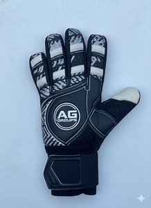 The Black Goal Keeper Gloves Professional Football Soccer Glove Uniqe Vintage - Etsy