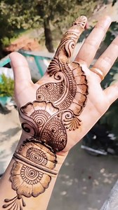 35K views · 183 reactions | Simple and Easy full front hand mehndi #henna #mehndi #viralvideo #tranding #instamood | Artistrybynik43 | Facebook
