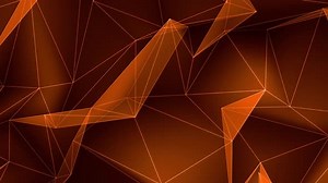 Geometric Patterns Background Orange