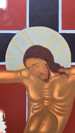 Gilding the Icon with Genuine Gold Leaf — The Sacred Process of Traditional Icon Gilding #GoldLeafGilding #IconGilding #SacredArt #ByzantineTradition #IconWorkshop #GoldLeafProcess #OrthodoxIconography | Pepe Biro