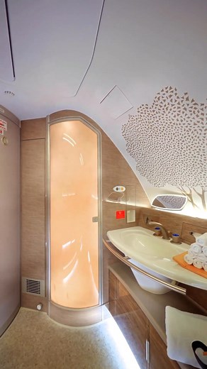 This is the iconic A380 Shower Spa of Emirates airline! 🎥: Emirates/Instagram #FlyEmirates #EmiratesExperience #EmiratesAirline #EmiratesJourney #EmiratesAdventures #EmiratesLuxury #EmiratesHospitality #EmiratesSkyHigh #mpqtravelandtourism #mpqtourism #mpqtravel #travelMPQ #tourist #touristvisa #visa #AlagaKaDito #ThebestTravelAgencyinUAE #HighlyRecommended | MPQ Travel & Tourism- DUBAI UAE