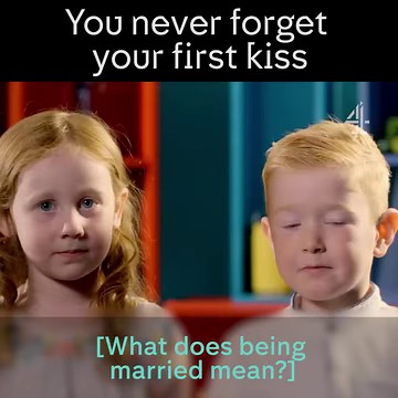 In honour of National Kissing Day, watch the cutest first kiss of all time... | Channel 4