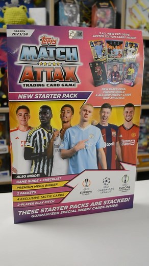 Match Attax 23/24 is OUT NOW!⚽️ Search for your favourite Football players in stunning rarities today with Chaos Cards!☀️ https://www.chaoscards.co.uk/brand/topps #matchattax #football #soccer #uk | Chaos Cards | Facebook