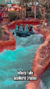 2.6K views | Get ready to get soaked at  Infinity Falls at SeaWorld Orlando. #infinityfallsseaworld #infintyfalls | Positively Osceola | Facebook