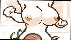 CocoNut Shake - Pixel Hentai game – Huge breasts, beach milking - Tubator